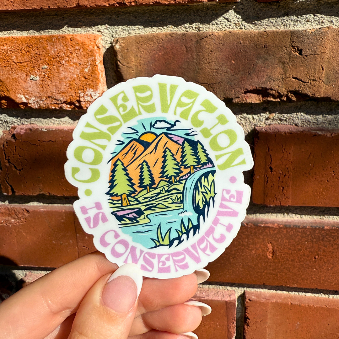 Conservation Sticker