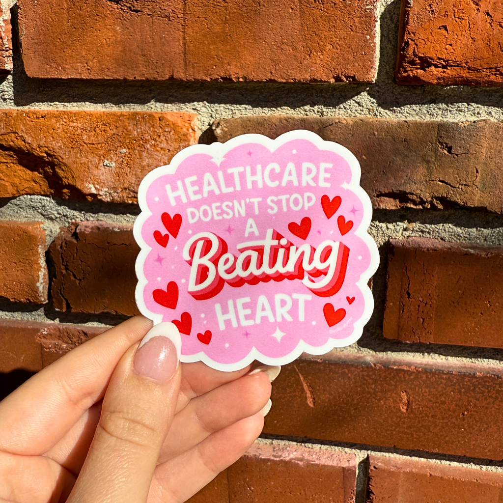 Beating Heart Sticker