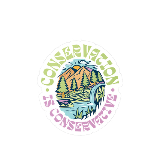 Conservation Sticker