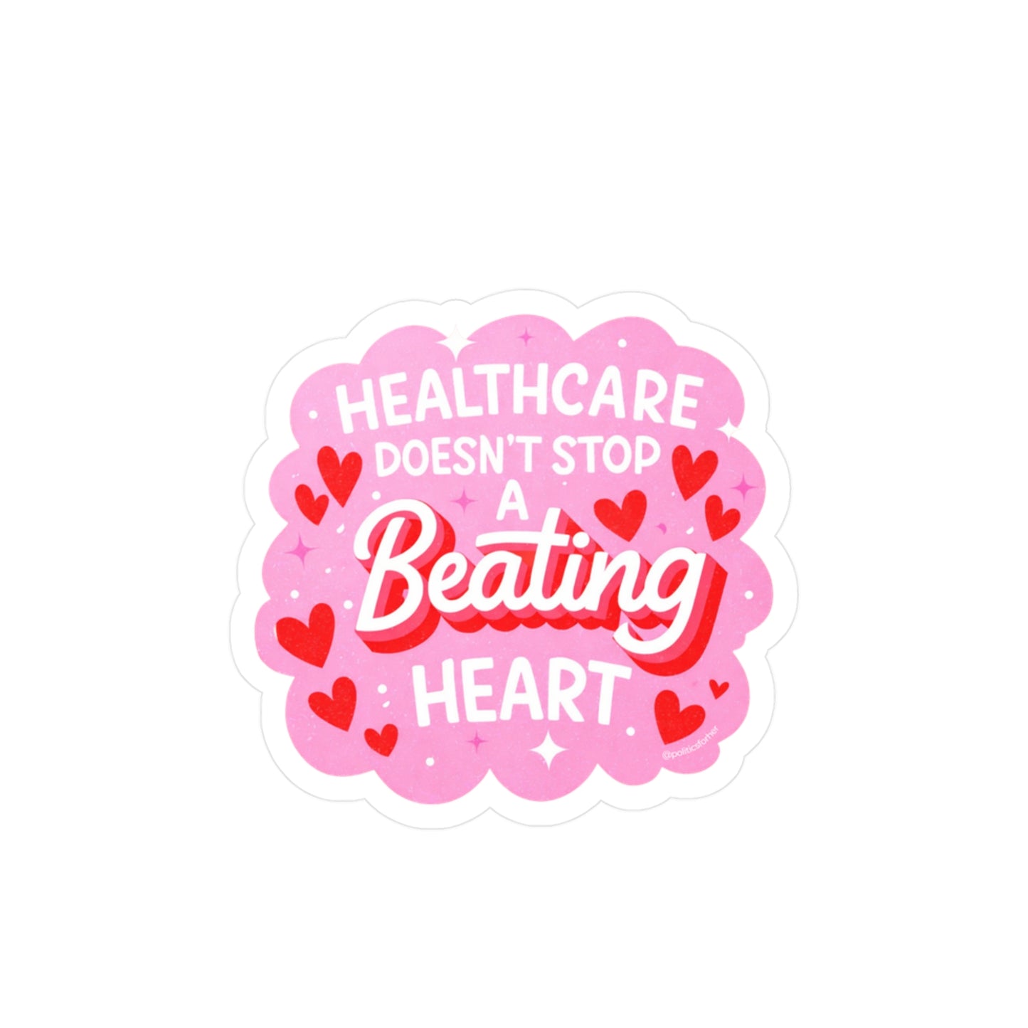 Beating Heart Sticker